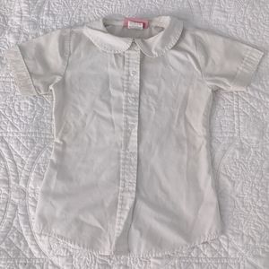 Classroom Uniform White Button Blouse